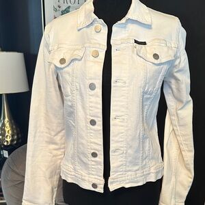 Calvin Klein Jeans White Denim Jacket small